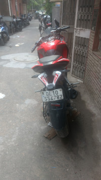 Red Bajaj Pulsar RS 200 ABS