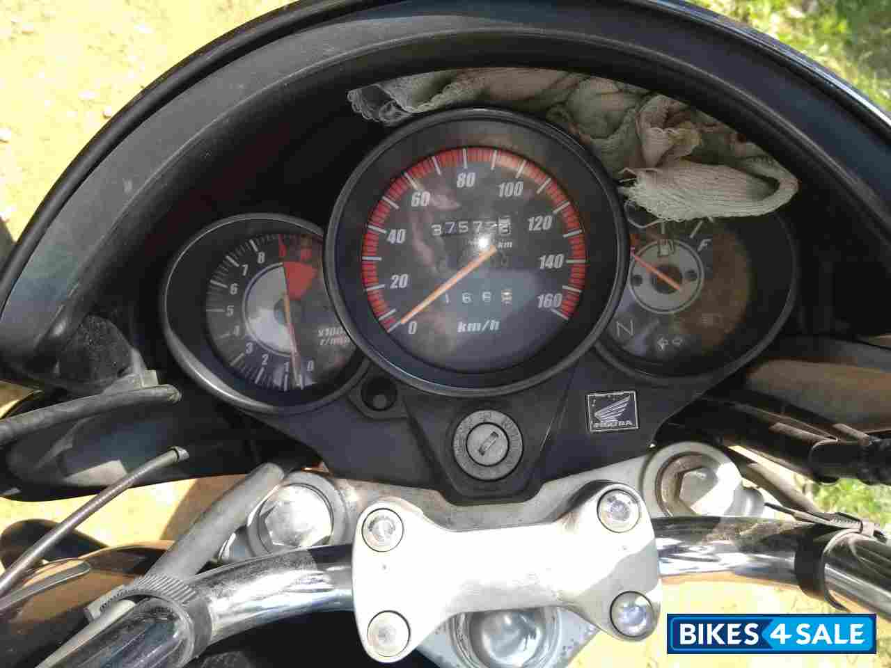 Black Honda CB Unicorn