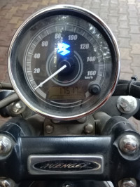 Matte Black Bajaj Avenger Street 220