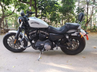 Silver Harley Davidson Iron 883
