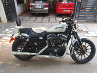 Silver Harley Davidson Iron 883