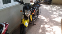 Black & Yellow Yamaha FZ