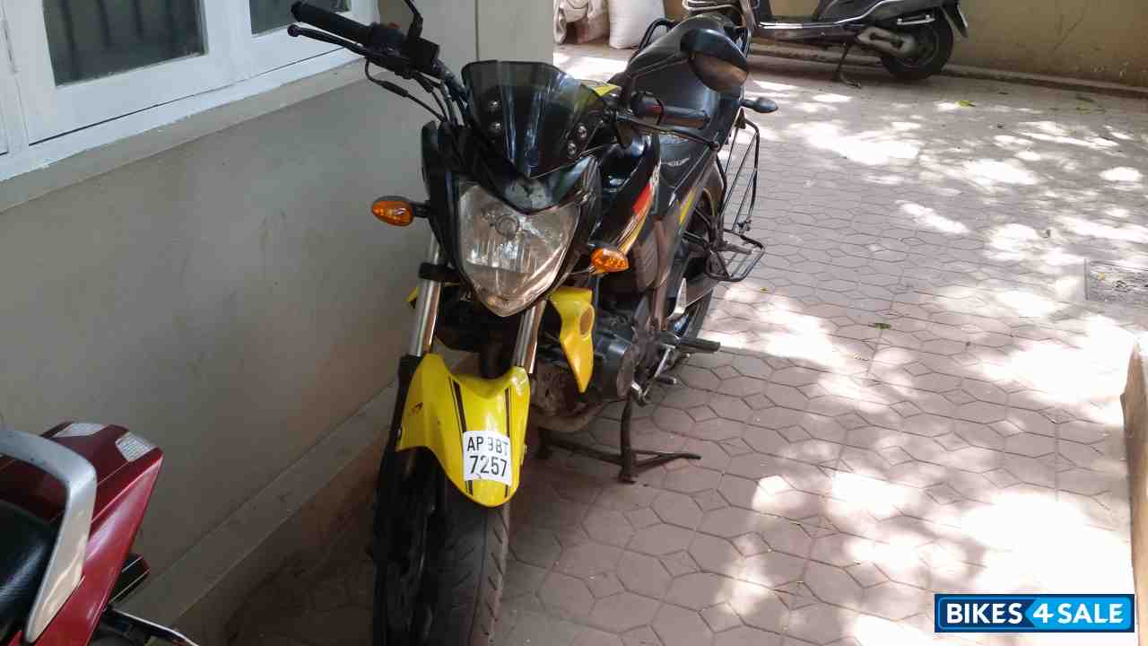 Black & Yellow Yamaha FZ