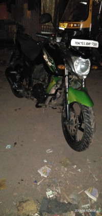 Black Green Yamaha FZ-S