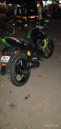 Black Green Yamaha FZ-S