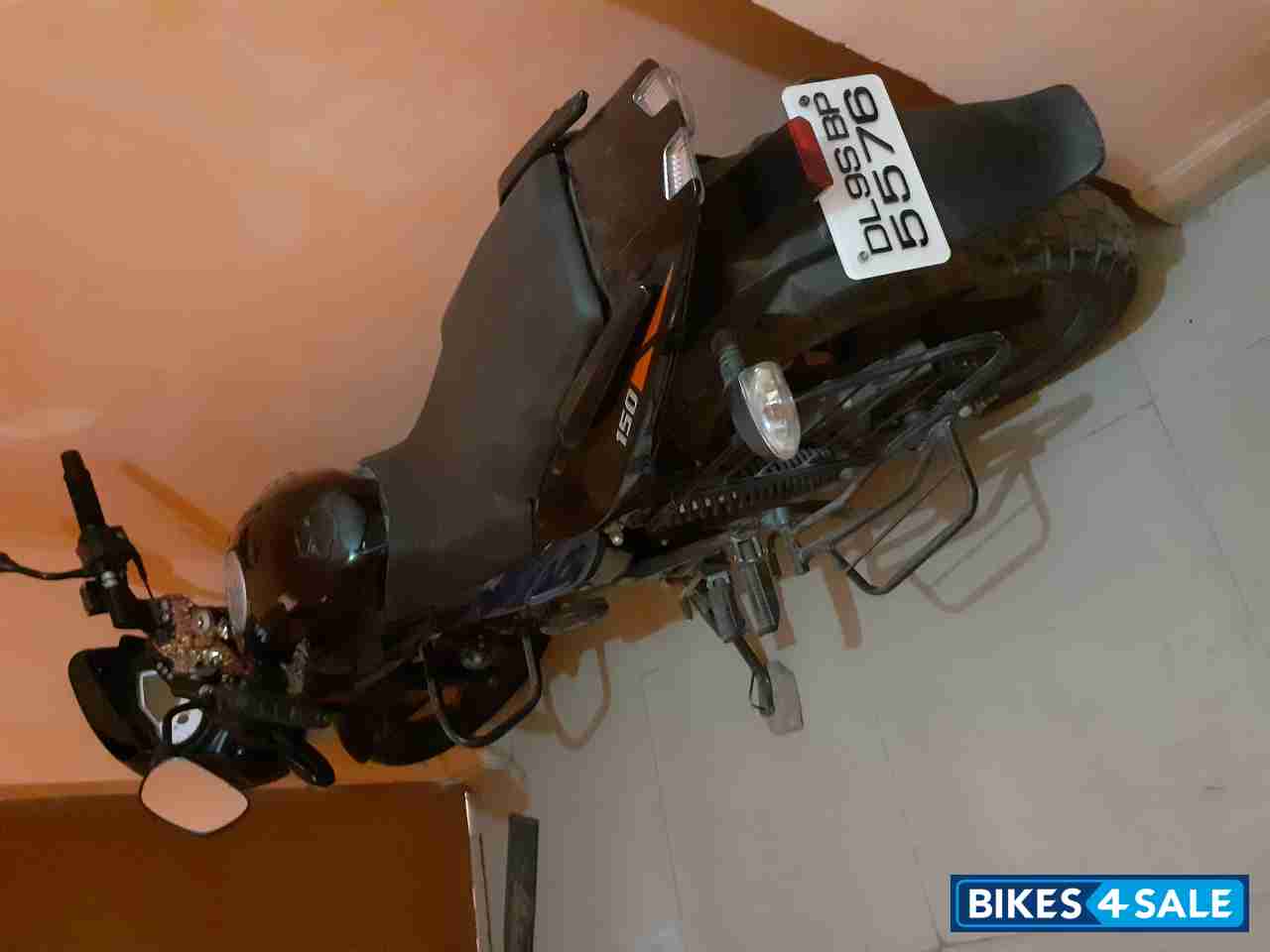 Blue&black Bajaj Pulsar 150 Twin Disc