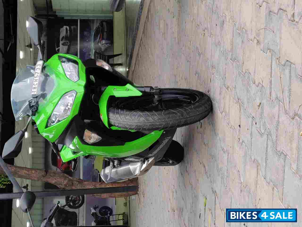 Green Kawasaki Ninja 300R