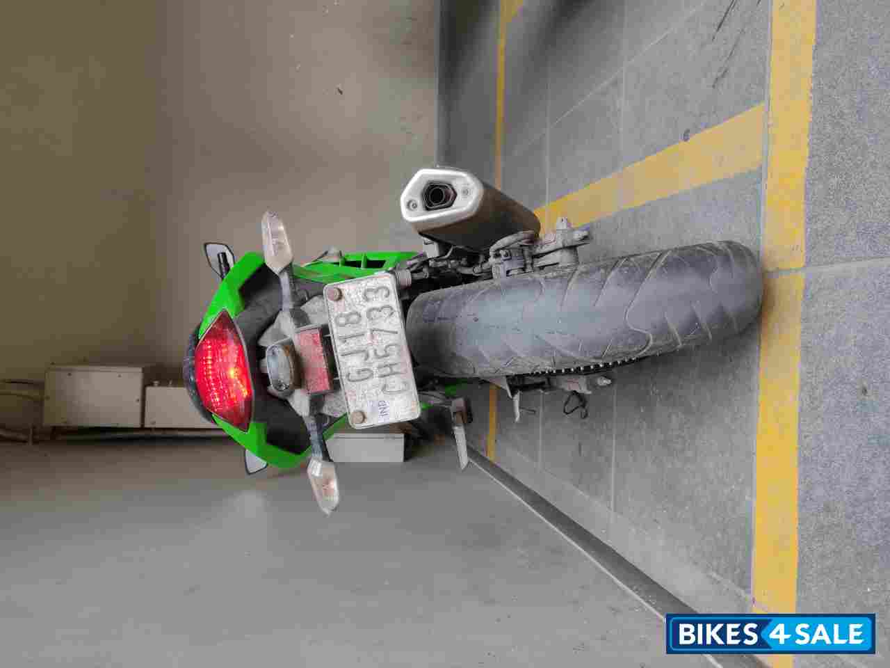 Green Kawasaki Ninja 300R