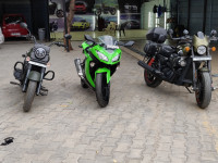 Green Kawasaki Ninja 300R