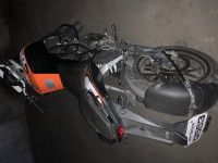Orange KTM Duke 200