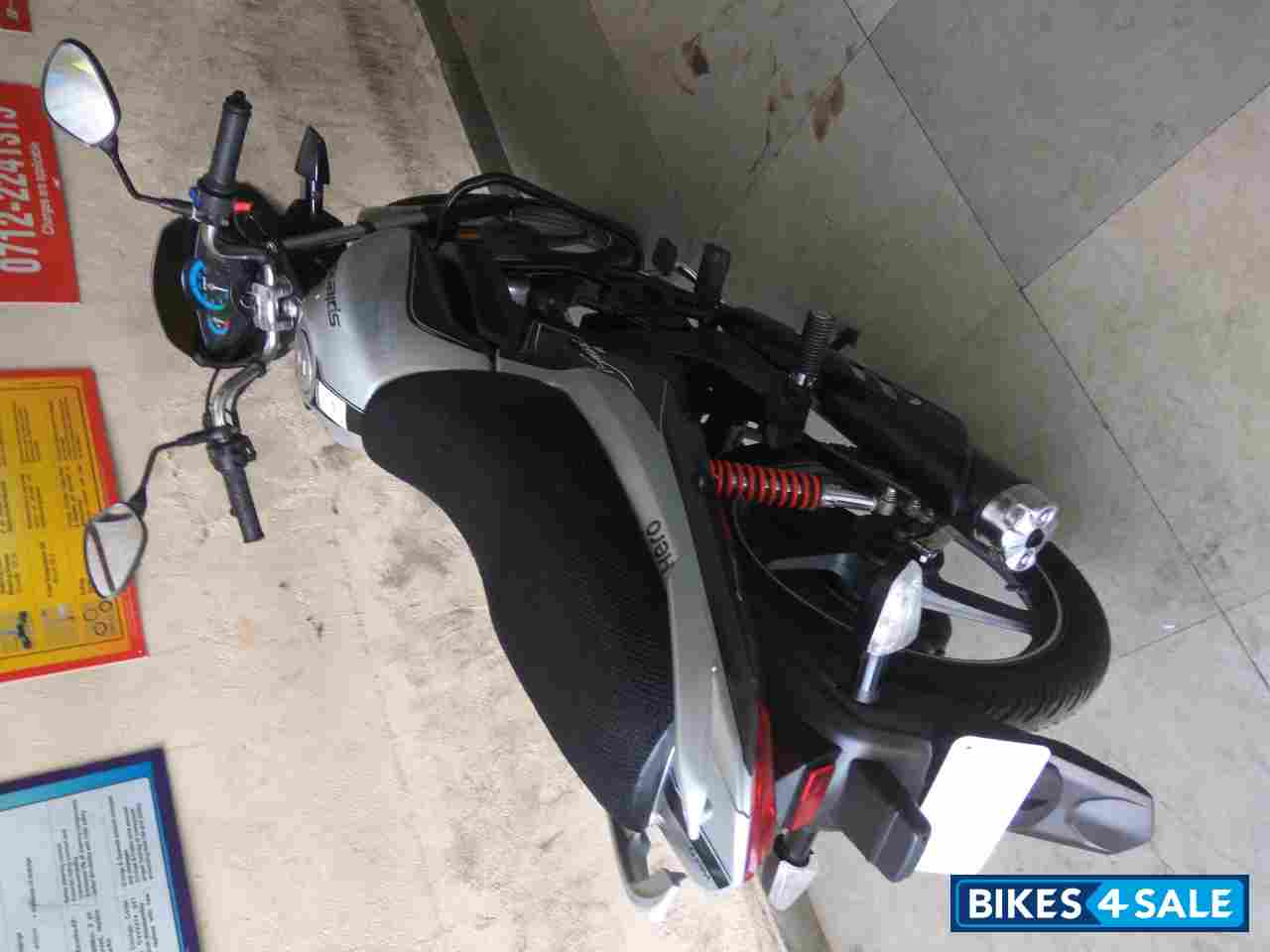 Silver Grey Hero Splendor iSmart 110