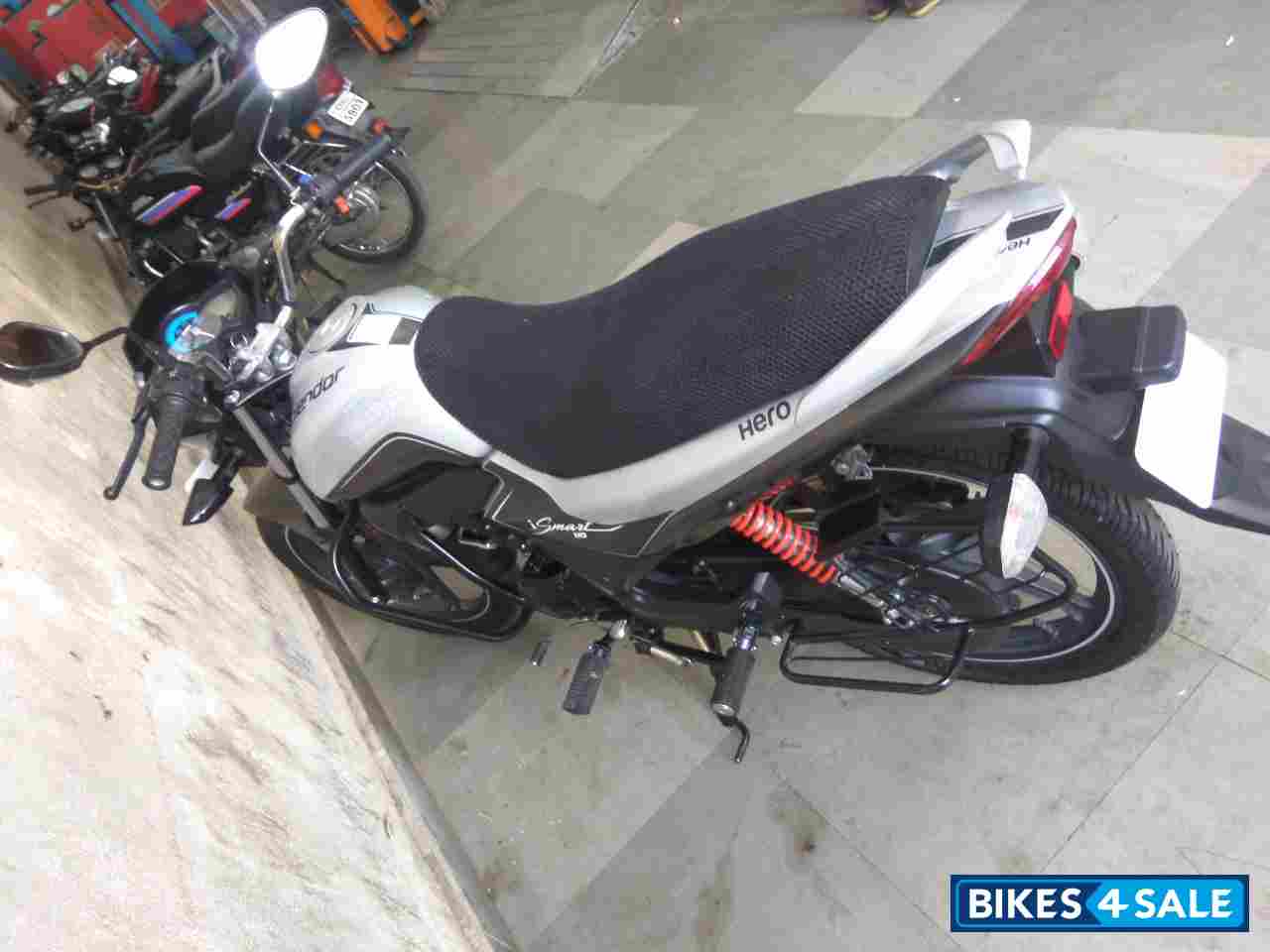 Silver Grey Hero Splendor iSmart 110