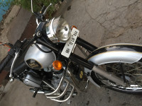 Silver Royal Enfield Classic 500