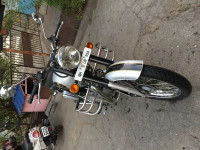 Silver Royal Enfield Classic 500