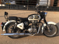 Ash White Royal Enfield Classic 350