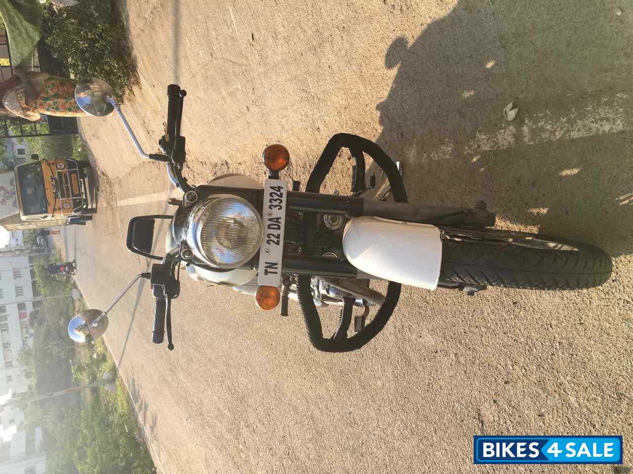 Ash White Royal Enfield Classic 350