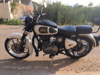 Ash White Royal Enfield Classic 350