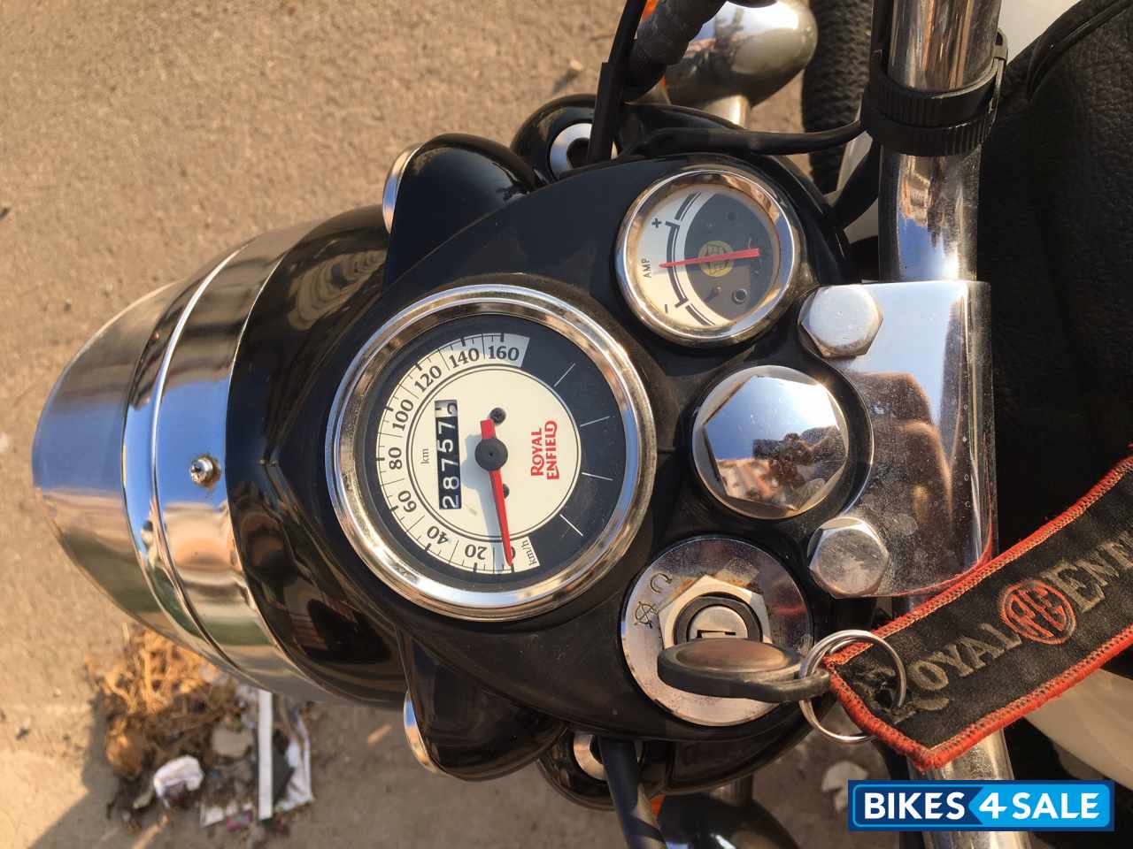 Ash White Royal Enfield Classic 350