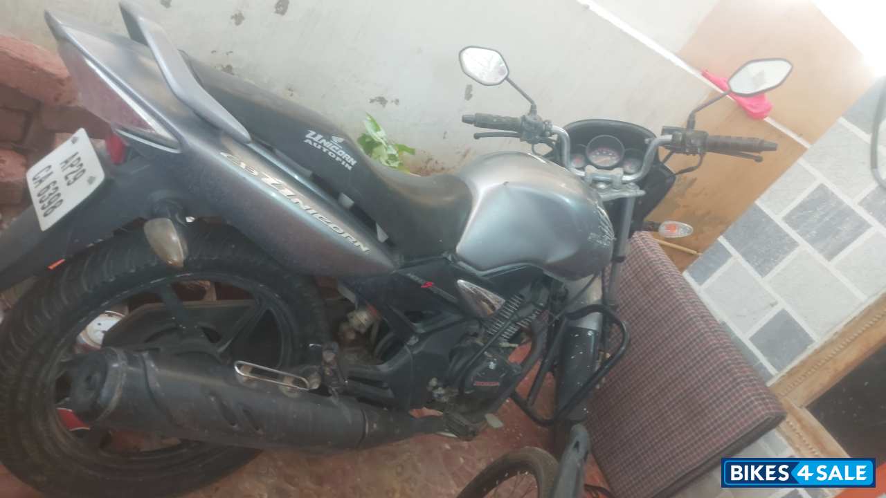 Silver Honda Unicorn