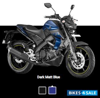 Black Yamaha MT-15
