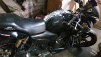 Black TVS Apache RTR 180