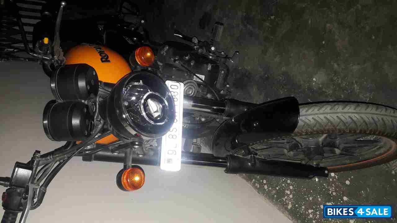 Getaway Orange Royal Enfield Thunderbird X 500