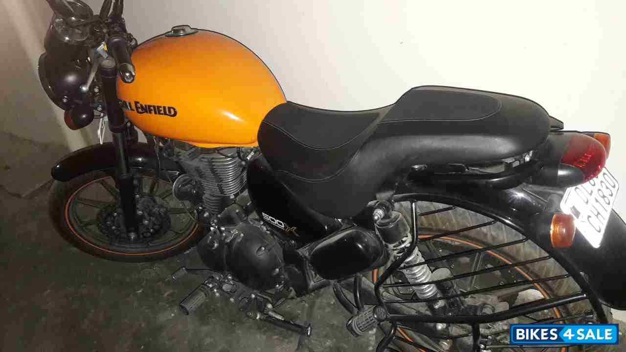 Getaway Orange Royal Enfield Thunderbird X 500
