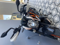 White Orange KTM Duke 390