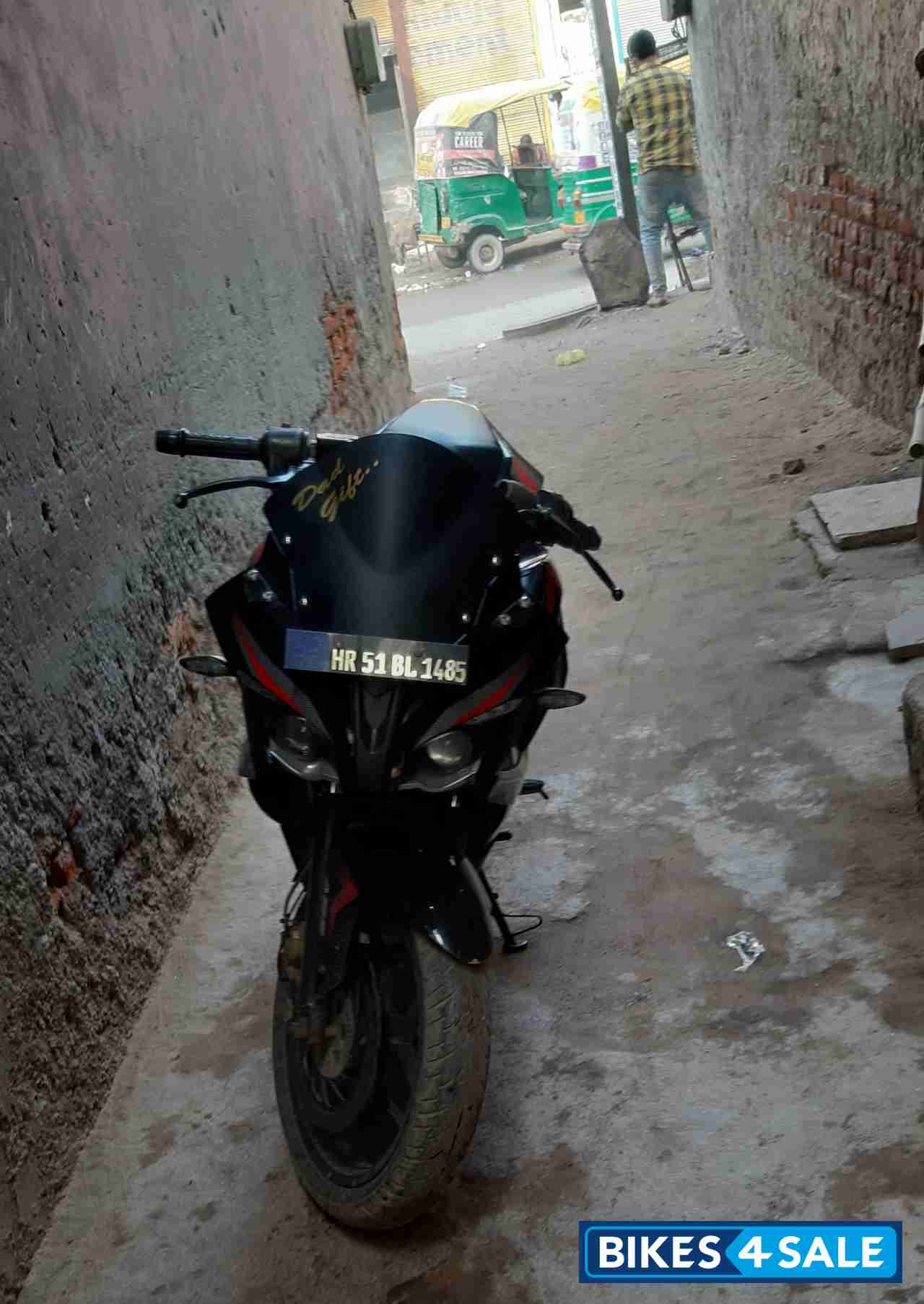 Black And Red Bajaj Pulsar RS 200 ABS Black And Red Bajaj Pulsar RS 200 ABS