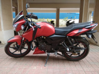Matte Red TVS Apache RTR 160