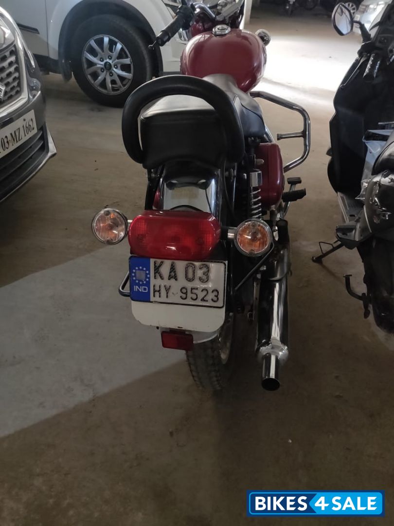 Red Royal Enfield Bullet Electra