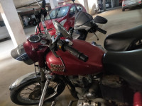 Red Royal Enfield Bullet Electra