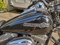 Black Harley Davidson Dyna FXDC Super Glide Custom