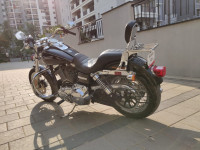 Black Harley Davidson Dyna FXDC Super Glide Custom