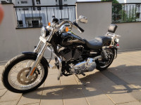 Black Harley Davidson Dyna FXDC Super Glide Custom