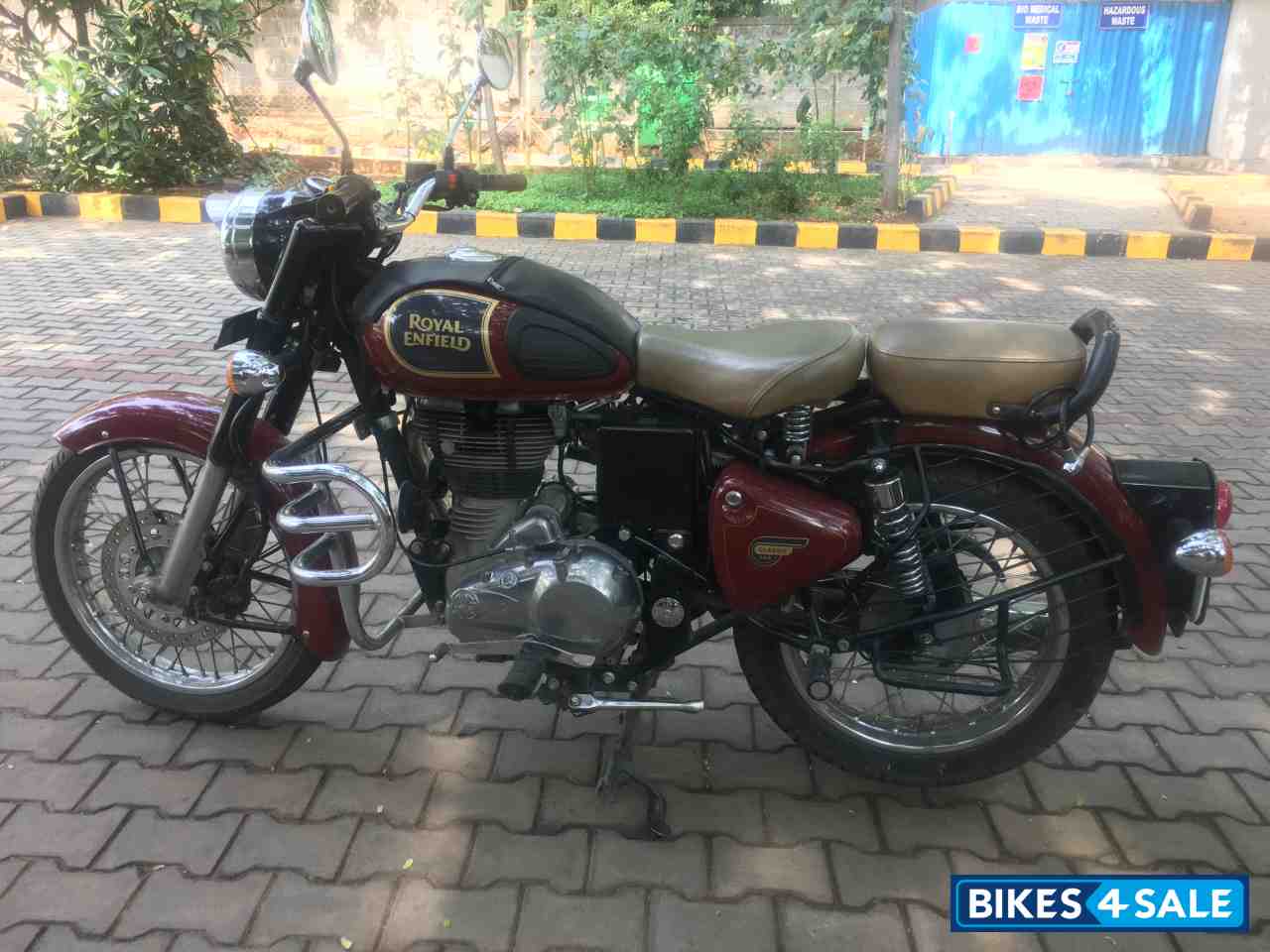 Cherry Red Royal Enfield Classic 350