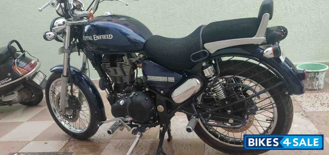 Marine Blue Royal Enfield Thunderbird 350