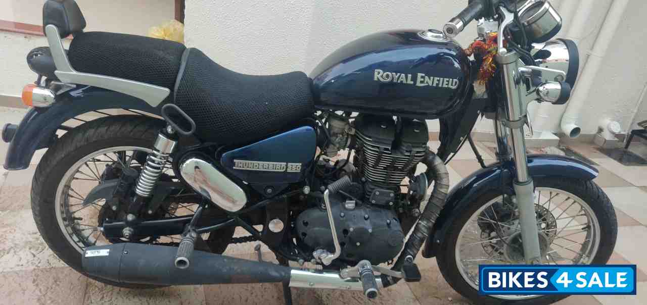 Marine Blue Royal Enfield Thunderbird 350