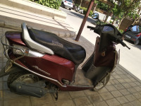 Maroon Honda Aviator