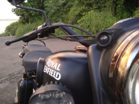 Matt Black Royal Enfield Bullet Standard 350