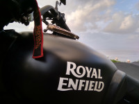 Matt Black Royal Enfield Bullet Standard 350