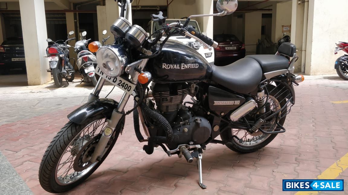 Black Flicker Royal Enfield Thunderbird 350