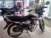 Black & Red Bajaj CT 100