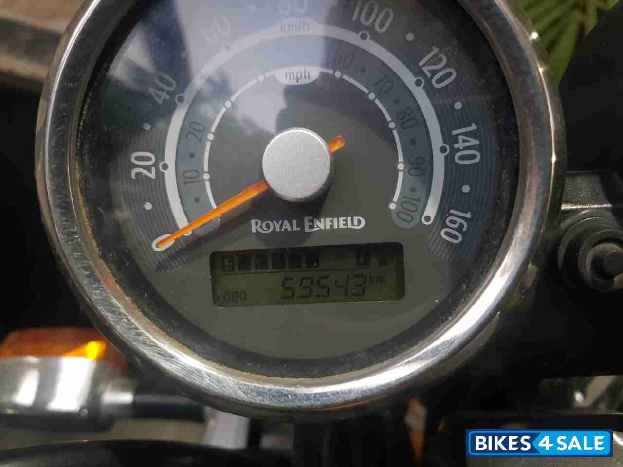 Yellow Royal Enfield Continental GT 535