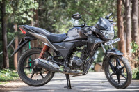 Grey Honda CB Twister