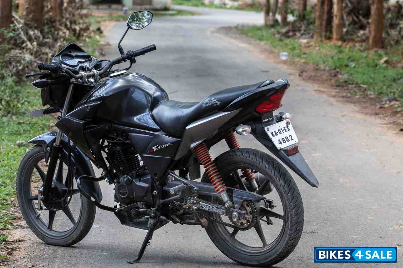 Grey Honda CB Twister Grey Honda CB Twister