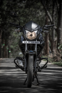 Grey Honda CB Twister