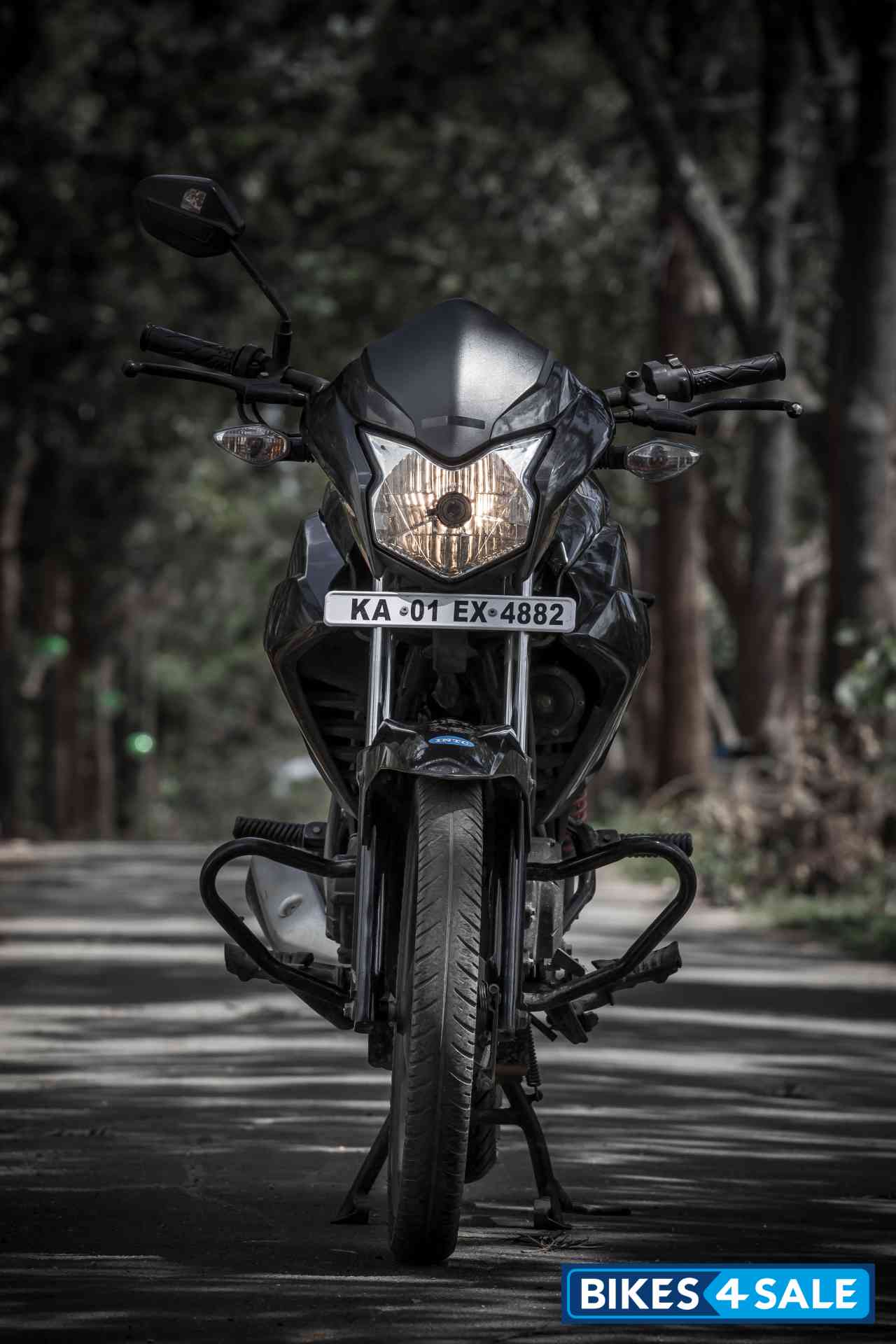 Grey Honda CB Twister Grey Honda CB Twister