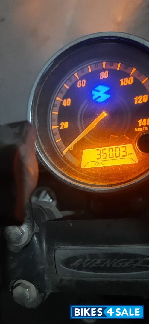 Blue Bajaj Avenger Street 150