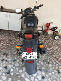 Black And Orange Yamaha FZ-S